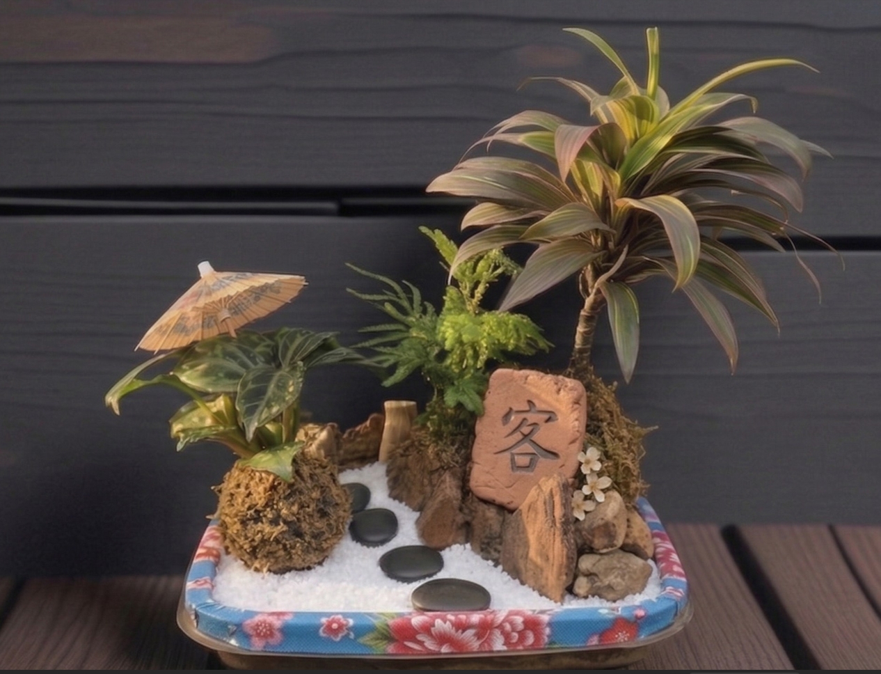 客家園藝盆景作品